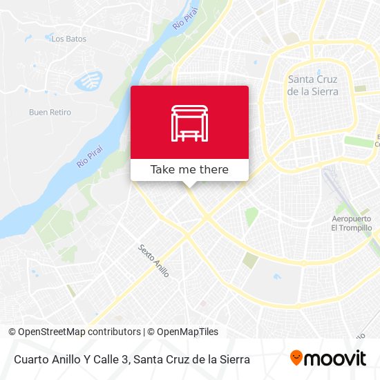Mapa de Cuarto Anillo Y Calle 3
