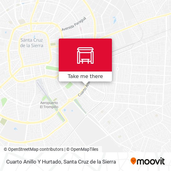 Cuarto Anillo Y Hurtado map