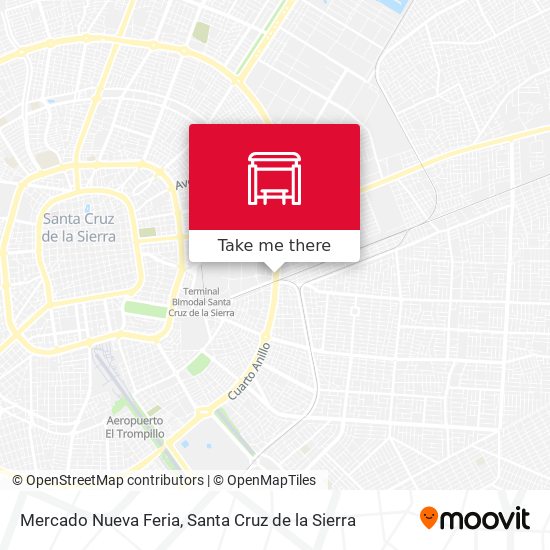 Mercado Nueva Feria map