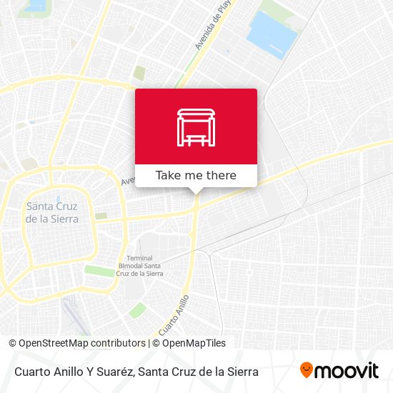 Cuarto Anillo Y Suaréz map