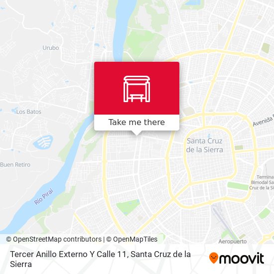 Tercer Anillo Externo Y Calle 11 map