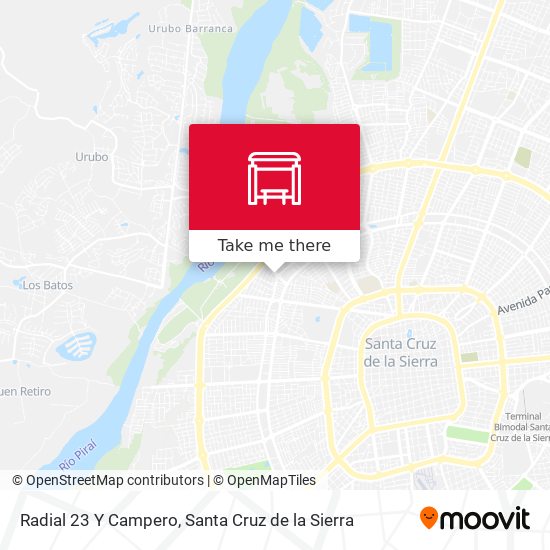 Mapa de Radial 23 Y Campero