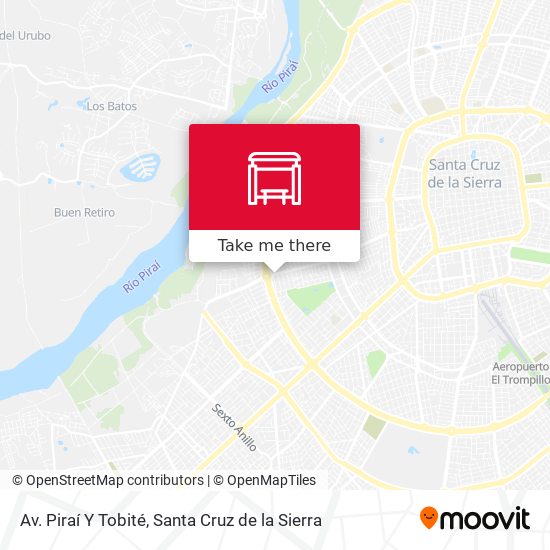 Mapa de Av. Piraí Y Tobité