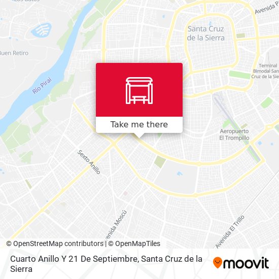 Cuarto Anillo Y 21 De Septiembre map