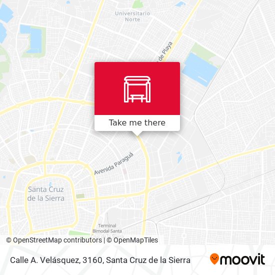 Calle A. Velásquez, 3160 map