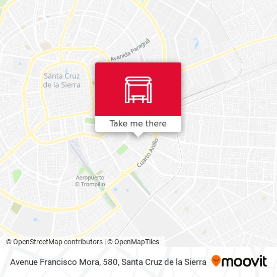 Mapa de Avenue Francisco Mora, 580