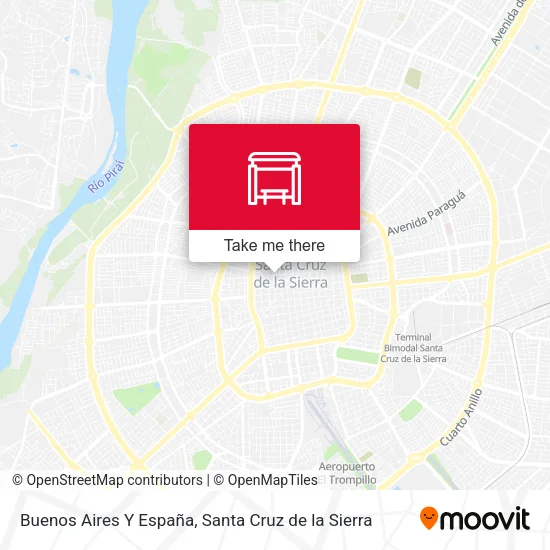 Buenos Aires Y España map