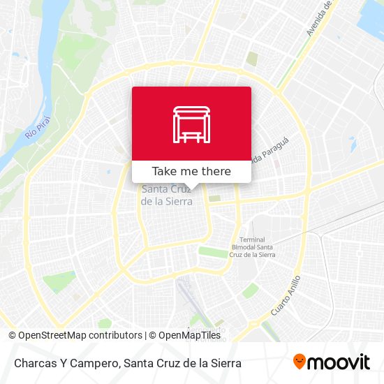 Mapa de Charcas Y Campero