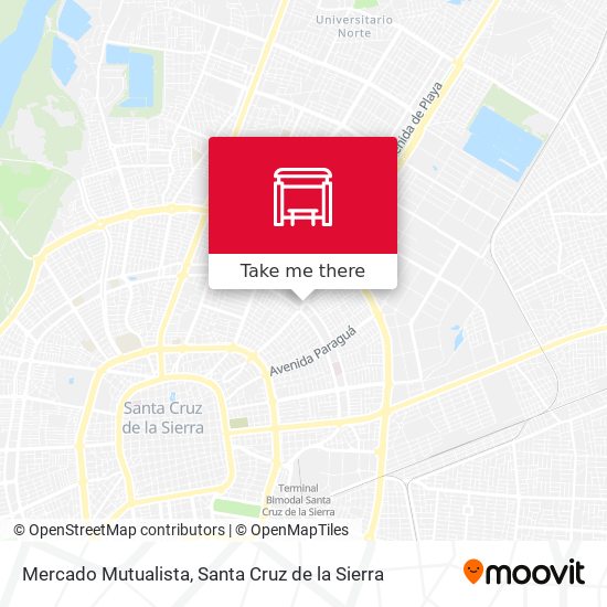 Mercado Mutualista map