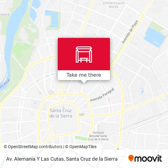 Av.  Alemania Y Las Cutas map