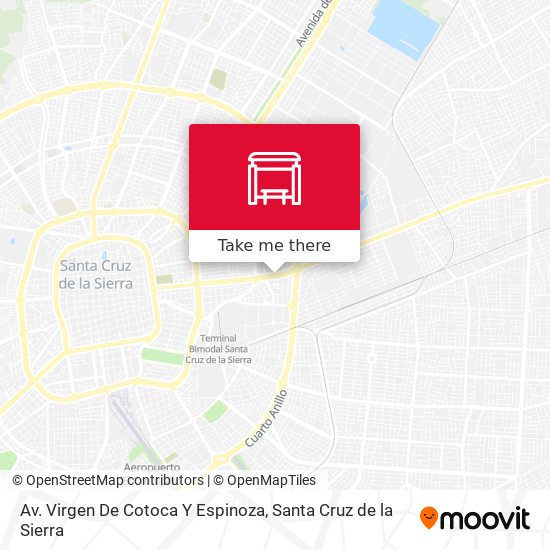 Av. Virgen De Cotoca Y Espinoza map