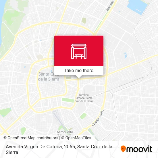 Mapa de Avenida Virgen De Cotoca, 2065
