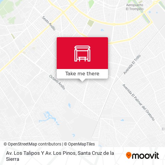 Av. Los Talipos Y Av. Los Pinos map