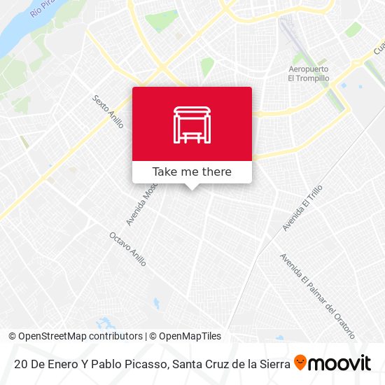 20 De Enero Y Pablo Picasso map