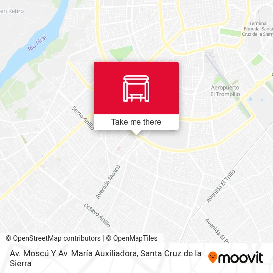 Mapa de Av. Moscú Y Av. María Auxiliadora