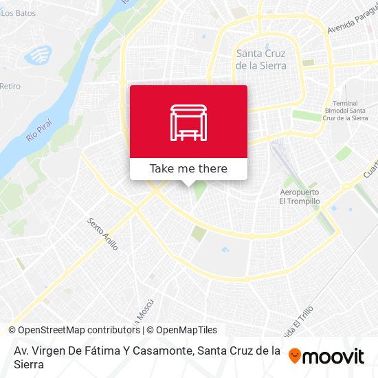 Av. Virgen De Fátima Y Casamonte map