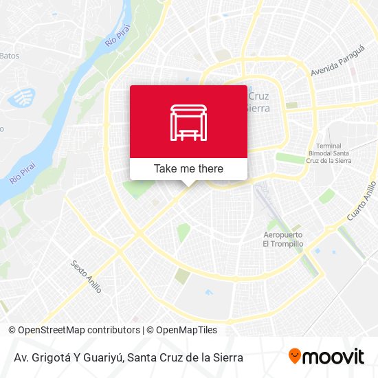 Av. Grigotá Y Guariyú map