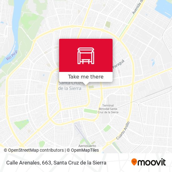 Mapa de Calle Arenales, 663