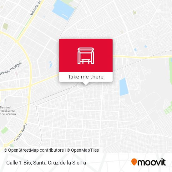 Mapa de Calle 1 Bis
