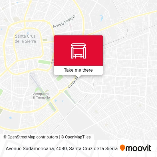 Mapa de Avenue Sudamericana, 4080
