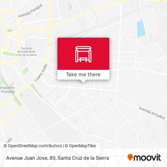 Avenue Juan Jose, 80 map