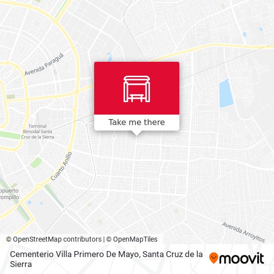 Mapa de Cementerio Villa Primero De Mayo