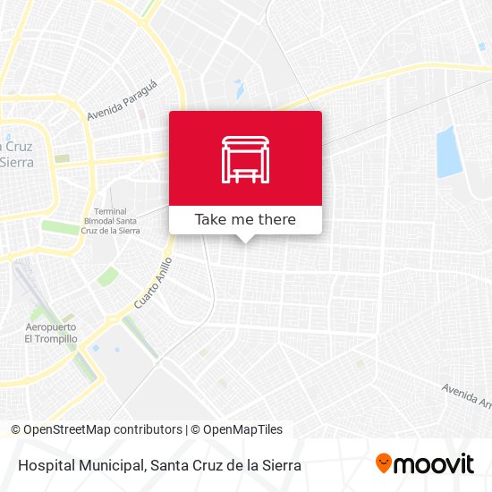 Mapa de Hospital Municipal