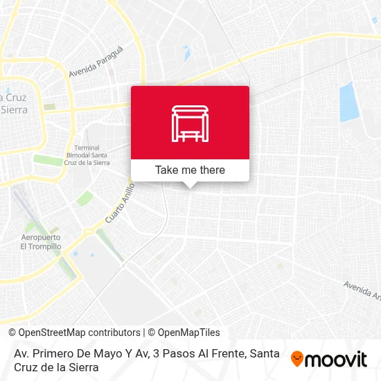Mapa de Av. Primero De Mayo Y Av, 3 Pasos Al Frente