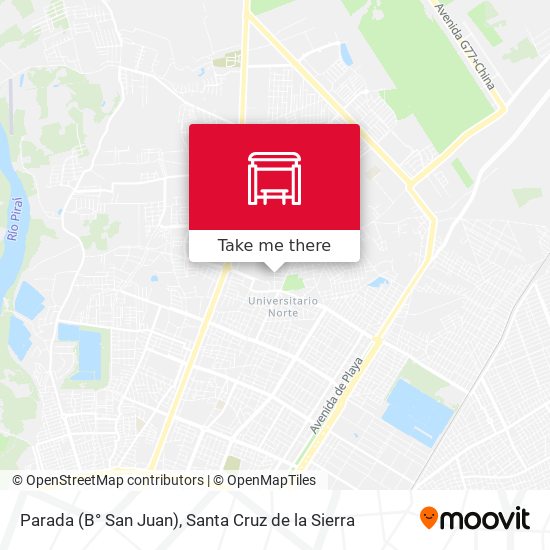 Parada (B° San Juan) map