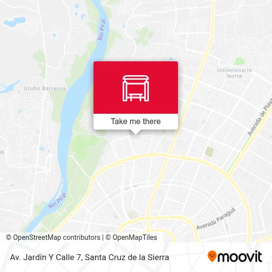 Mapa de Av. Jardín Y Calle 7