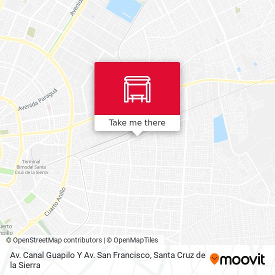 Mapa de Av. Canal Guapilo Y Av. San Francisco