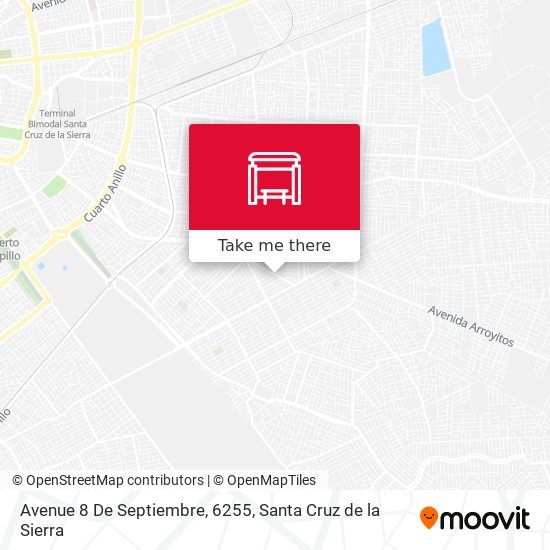 Avenue 8 De Septiembre, 6255 map