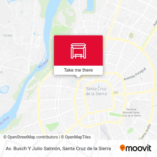 Mapa de Av. Busch Y Julio Salmón