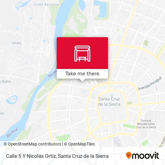 Mapa de Calle 5 Y Nicolás Ortíz