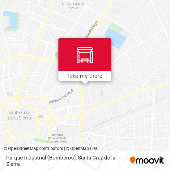 Parque Industrial (Bomberos) map