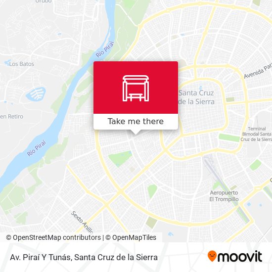 Mapa de Av. Piraí Y Tunás