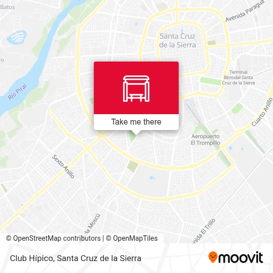 Mapa de Club Hípico