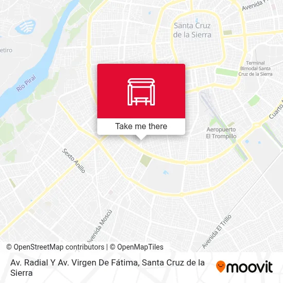Mapa de Av. Radial Y Av. Virgen De Fátima