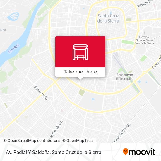 Av. Radial Y Saldaña map