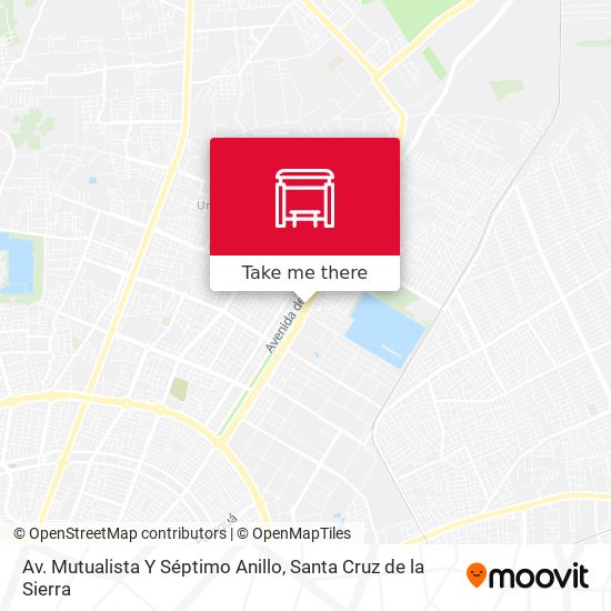 Av. Mutualista Y Séptimo Anillo map