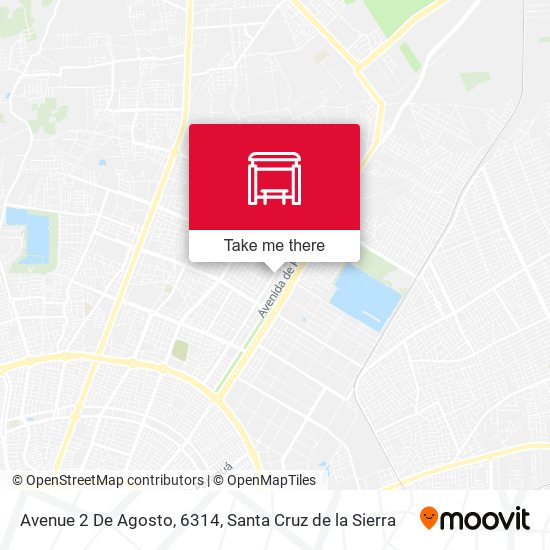 Avenue 2 De Agosto, 6314 map