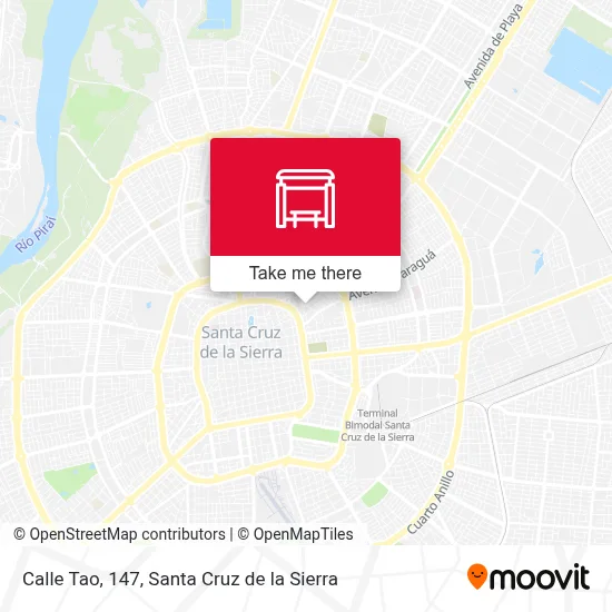 Mapa de Calle Tao, 147