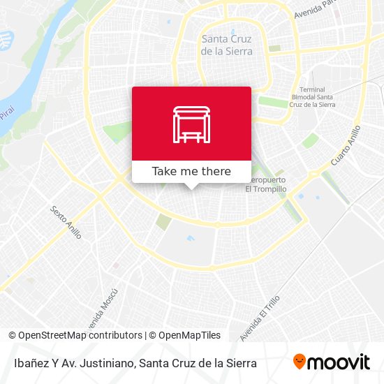 Ibañez Y Av. Justiniano map