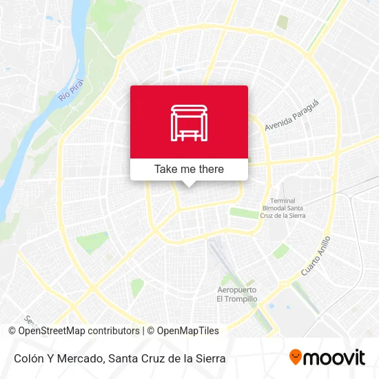 Mapa de Colón Y Mercado