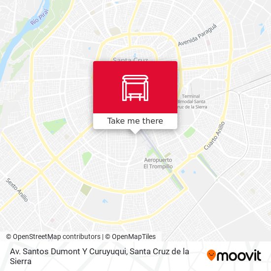 Mapa de Av. Santos Dumont Y Curuyuqui