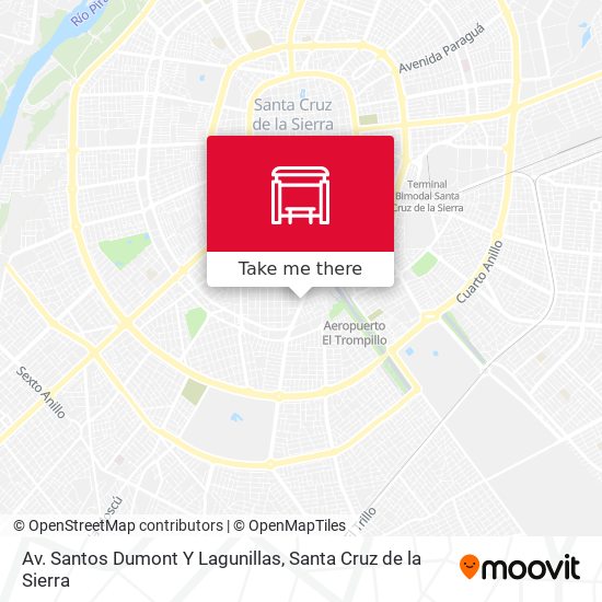 Mapa de Av. Santos Dumont Y Lagunillas