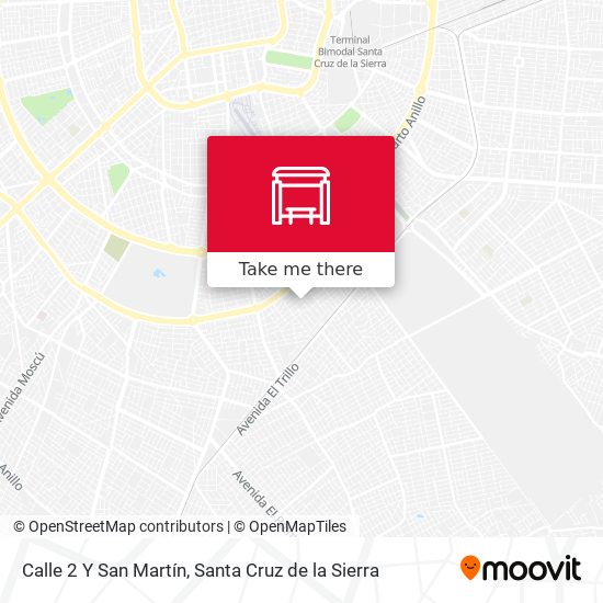 Calle 2 Y San Martín map