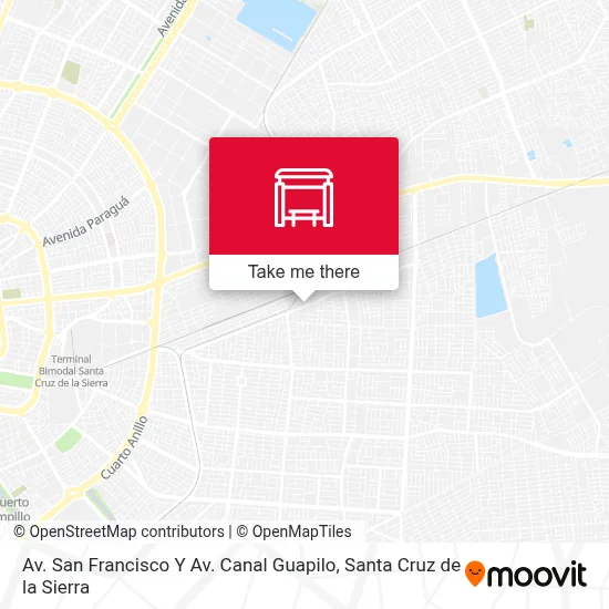 Mapa de Av. San Francisco Y Av. Canal Guapilo