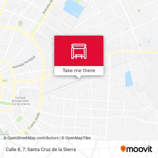 Calle 8, 7 map