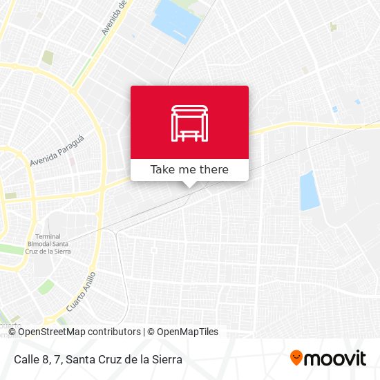 Calle 8, 7 map